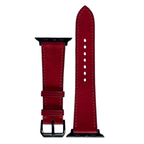 Red Pueblo Leather Watch Band, Handmade Premium Distressed Strap