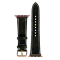 Forest Waxed Leather Watch Straps, Premium Handmade Bands