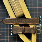 Brown Babele Leather Watch Straps, Premium Handmade Leathers