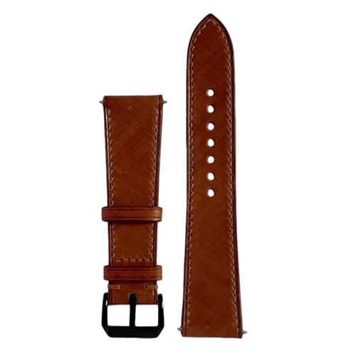 Artisan Dark Brown Mozart Leather Watch Straps, Custom Fit Band